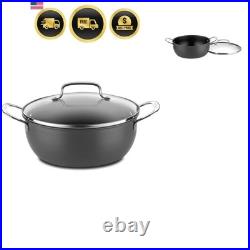 650-26CP Chef's Classic 5-Quart Chili Pot with Cover Nonstick-Hard-Anodized