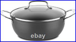 650-26CP Chef's Classic 5-Quart Chili Pot with Cover Nonstick-Hard-Anodized