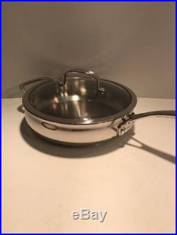6 Piece Belgique Stainless Steel Cookware Set Stock Pot Saute Pan Saucepan New
