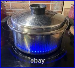 6 Qt Pot Chefs Ware By Towncraft Multi Core T304 Stainless Steel USA Stockpot