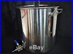 70ltr stainless steel stockpot with Tap (hlt mashtun kettle) fermenting