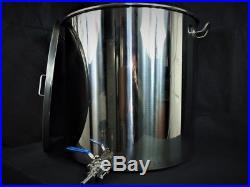 70ltr stainless steel stockpot with Tap (hlt mashtun kettle) fermenting
