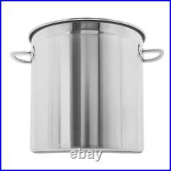 78 Quart Stock Pot Stainless Steel Large Kitchen Soup Big Cooking Steaming Fryer 78 Quart Stock Pot Stainless Steel Large Kitchen Soup Big Cooking Steaming Fryer