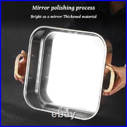 7 QT Hammered Copper Stock Pot Induction & Dishwasher Safe Rose Gold Cookware