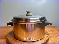 7 QT Saladmaster Stainless Steel Stockpot Dutch Oven with Vapo Lid Induction Com