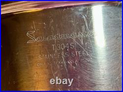 7 QT Saladmaster Stainless Steel Stockpot Dutch Oven with Vapo Lid Induction Com