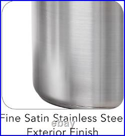 80117/581DS 24 Qt. Stainless Steel Covered Stock Pot, Quarts