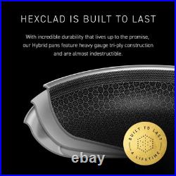 8QT Hybrid Nonstick Braiser Stock Pot with Lid, Induction Compatible Cookware