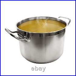 8 Qt Stainless Steel Stock Pot withCover