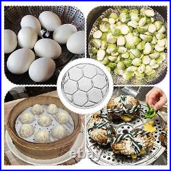 8pcs Stainless Steel Steamer Rack 26.8 Inch Round Stock Pot Steaming Tray