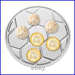 8pcs Stainless Steel Steamer Rack 27.6 Inch Round Stock Pot Steaming Tray