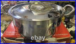 AC Art & Cuisine 14 Quart 14 Inch Large Heavy Stainless Steel Pot Soup Pot