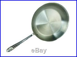 ALL CLAD 12.5 Sauté Frying Pan Skillet Tri-Ply Cookware All-Clad Stainless