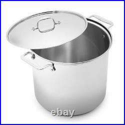ALL-CLAD 16QT Stainless Steel Stockpot With Lid New in Box