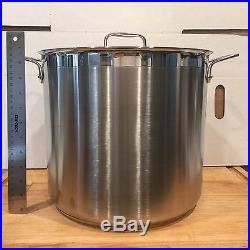 ALL CLAD 16 or 20 qt Quart Stainless Stock Pot with Lid