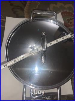 ALL-CLAD 8 Quart Pasta Pot with Perforated Steel Insert Lid 3 Piece Set Pentola