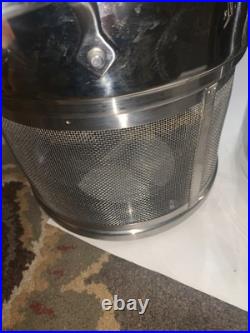 ALL-CLAD 8 Quart Pasta Pot with Perforated Steel Insert Lid 3 Piece Set Pentola