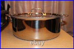 ALL-CLAD Cookware Stainless Steel Tri-Ply 6 Quart Covered Stockpot with Lid