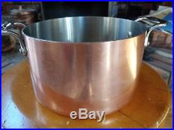 ALL-CLAD Copper Exterior Stainless Steel 4 Quart Dutch Oven Stock Pot No Lid