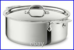 ALL-CLAD D3 4506 3-Ply Stainless Steel 6-Quart Stockpot- BRAND NEW