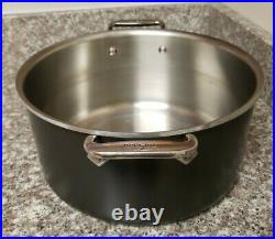 ALL-CLAD LTD USA Anodized/Stainless 8 Qt Stock Pot