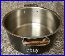 ALL-CLAD LTD USA Anodized/Stainless 8 Qt Stock Pot