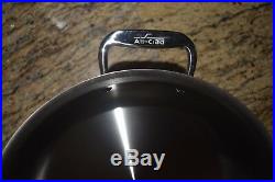 ALL-CLAD Stainless 8 Qt STOCK POT with LID Tri Ply Stainless Dishwasher Safe