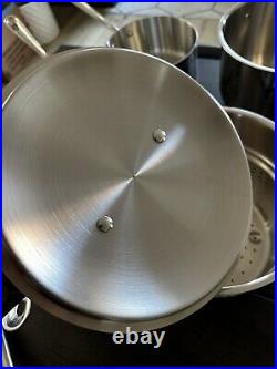 ALL-CLAD Stainless Pot And Sauce Pans Bundle Steamer. 2qt, 3qt, 6qt READ DESC