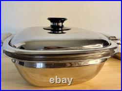 AMC Stainless Steel Cookware Pots Set (steam Grill Pan, Pot, Steamer, Lid) HTF