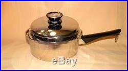 AMWAY QUEEN MULTI PLY 18-8 STAINLESS STEEL COOKWARE withEGG POACHERDOME STOCK POT