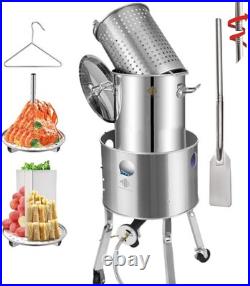 ARC 32QT Stainless Steel Stockpot with 200,000BTU Propane Burner 36 InMix Paddle