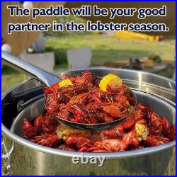 ARC 32QT Stainless Steel Stockpot with 200,000BTU Propane Burner 36 In Mix Spoon ARC 32QT Stainless Steel Stockpot with 200,000BTU Propane Burner 36 In Mix Spoon