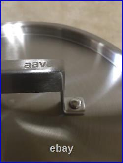 Aava Elements Stainless Steel Stock Pot with Lid New in Box MSRP $850