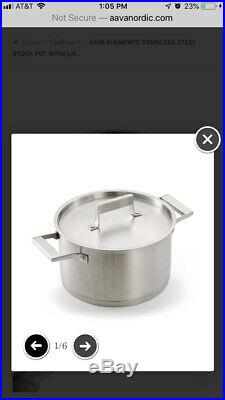Aava Stainless Steal Stock Pot