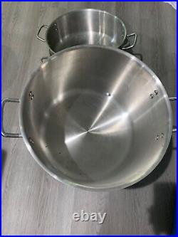 Admiral Craft SSP-40 Titan SeriesT Stock Pot 40 Qt. With Cover