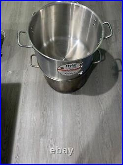 Admiral Craft SSP-40 Titan SeriesT Stock Pot 40 Qt. With Cover