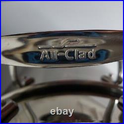 All-Clad 12QT Multi Cooker Stock Pot Pasta Colander & Crab Steamer Basket No Lid