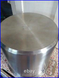 All Clad 12 Qt Brushed Stainless Stockpot 10 Tall No Lid Nice Condition
