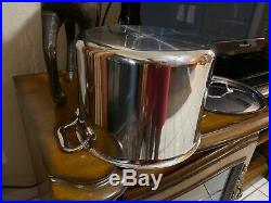 All-Clad 12 Qt Stock Pot polished Stainless Steel 3-ply (see Details)