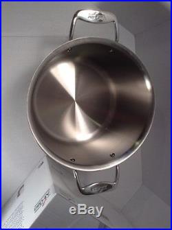 All Clad 12 Qt d5 Stock Pot SD55512 Polished Stainless 5 Ply New Other