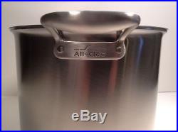 All Clad 12 Quart Stock Pot Stainless Thomas Keller Edition in Box with Lid NEW
