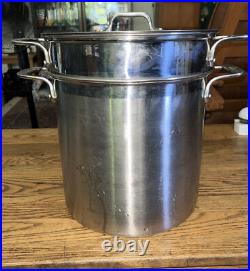 All-Clad 12 qt Utility Or Pasta Pot Colander Insert