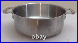 All-Clad 16.5 Stainless Steel Stock Pot D58 Cookware. New All-Clad 16.5 Stainless Steel Stock Pot D58 Cookware. New