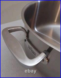 All-Clad 16.5 Stainless Steel Stock Pot D58 Cookware. New All-Clad 16.5 Stainless Steel Stock Pot D58 Cookware. New