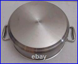 All-Clad 16.5 Stainless Steel Stock Pot D58 Cookware. New All-Clad 16.5 Stainless Steel Stock Pot D58 Cookware. New