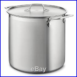 All Clad 16 QT Stainless Steel Stock Pot with Lid NEW