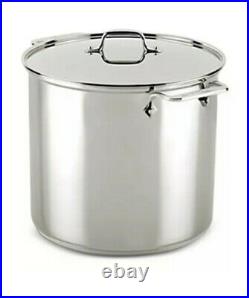 All-Clad 16-Qt. Stockpot With Lid Stainless Steel. Free Shipping