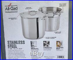 All Clad 16 qt Stock Pot (Multi Pot)Polished Stainless Steel