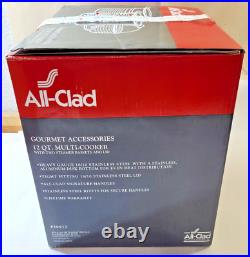 All-Clad 18/10 Stainless Steel 12-Quart Multi Cooker Steamer #59912 New open box