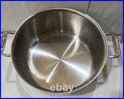 All Clad #19411 Stainless Steel Pot No LID 8-qt